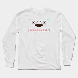 Smiling Sacabambaspis Fish Face Cute Kawaii Long Sleeve T-Shirt